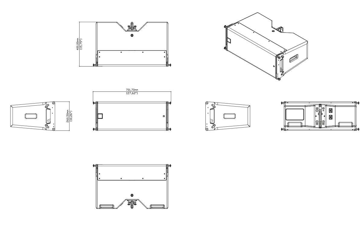 Martin AudioWPS Tech Drawing